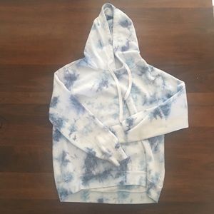 Rue21 Blue Tie-dye hoodie